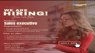 Hiring Sales Executive For Nitroustree- Apply Now