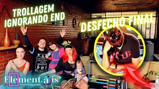 DESFECHO FINAL 24H IGNORANDO O END **NA LIVE AO VIVO** #SHORTS