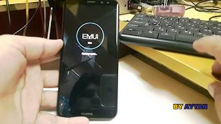 Huawei mate 10 lite format atma ,hard reset /100%Done