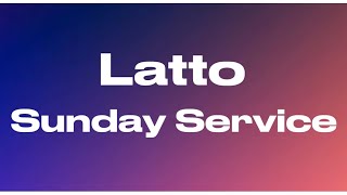 Latto - Sunday Service (Lyrics)