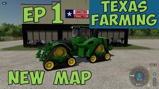 NEW MAP Texas Farming EP 1 | Harvesting Oats & Who Knows What Else We Will Do | LET'S PLAY FS22