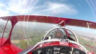 Maz thumbles over Hezarfen with a modded Pitts S2B