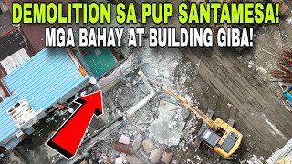 HALA DEMOLITION SA PUP MGA BAHAY AT BUILDING GIBA NA NLEX CONNECTOR SECTION'2 UPDATE OCT:18:2024