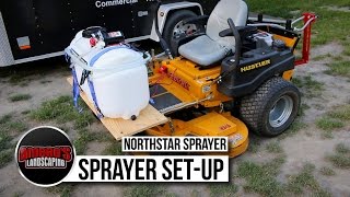 Our Sprayer Set-Up | Spray Tank Mounted To Mower