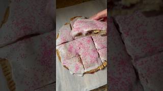 This Giant Pop Tart Was Super Easy & Fun To Make! #poptart #pantrystaples #dessertrecipe