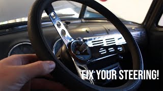 How to Make a Vehicle Easier to Drive | Fixing Play in the Steering Wheel