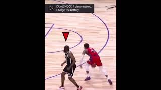 James Harden’s controller disconnected