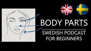 #13 Body parts | Swedish Podcast for Beginners