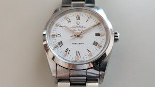 Rolex Air-King 14000 Roman Numeral "Buckley" Dial Watch Review