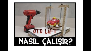 Oto lift. Sanayi otomobil lifti. Nasıl Çalışır? #tamir #onarım  #kendinyap