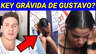 BBB 23 - KEY ESTÁ GRÁVIDA DE COWBOY? ELA CH0RA NA DISPENSA APÓS ATRASO.. VEJAAA