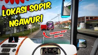 Coba Sekarang!! Ini dia lokasi traffic pada ngantuk di BUSSID!