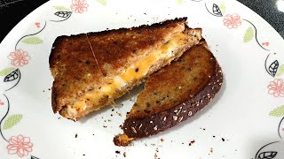 Easiest Grilled cheese sandwich without a pan - How to make grilled cheese