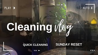 SUNDAY RESET || Cleaning motivation || maintaining a clean home 🏠🫧