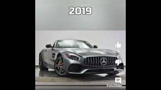 Evolution of Mercedes AMG-GT (2017~2022) #shorts