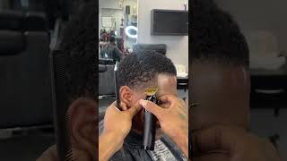 Barber charged him $50 for a line up | ⚠️ Hot Towel #shorts