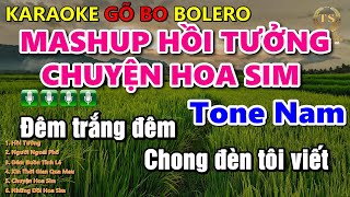 Karaoke Mashup Hồi Tưởng Chuyện Hoa Sim Đàm Vĩnh Hưng | Sinh Nguyễn Karaoke