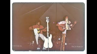 Tony T jamming in Chinatown Hoolaulea 1978