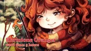 Hermione Granger speedpaint Photoshop CS6