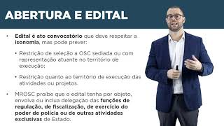 Aula 06 - Terceiro Setor: Organização da Sociedade Civil - Chamamento Público