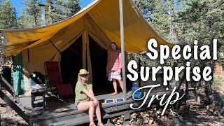 Kids Last day at Tent.   *Special Surprise for them - Spirit Forest - S5 -Ep#61