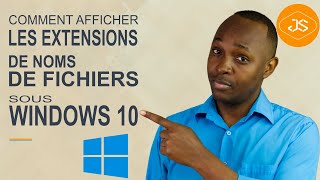 Windows 10 - Afficher les Extensions de Noms de Fichiers  #18