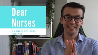 Dear Nurses (A Cancer Patients Message) | AML | Leukaemia | Cancer