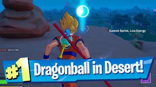 Complete the Desert Time Trial Location - Fortnite (Dragon Ball Quest)