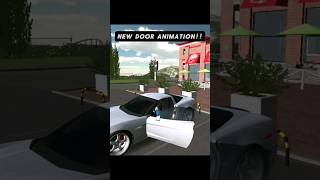 New Door Animation In CPM #carparkingmultiplayer #foryou #trending #fypシ #shorts #cpm #gaming #c6