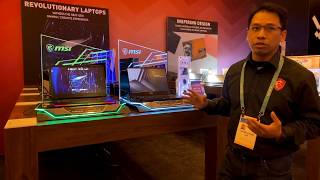 MSI @ CES 2020 - Creator Laptop With Mini Led And GS66