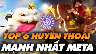 TOP 6 HUYỀN THOẠI MẠNH NHẤT Ở PHIÊN BẢN 13.19 ĐTCL - Ted Thông Tin