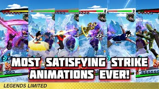 Most Satisfying Strike Animations Ever In Dragon Ball Legends