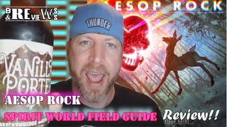 ☠🎤 Aesop Rock Spirit World Field Guide ALBUM REVIEW / REACTION 🎤☠