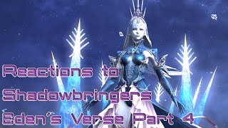 FFXIV Shadowbringers Reactions: Eden's Verse part 4 (Normal)