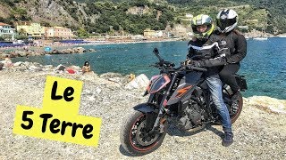 LA BELLEZZA DI VIAGGIARE IN MOTO - Le Cinque Terre