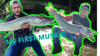 I FINALLY caught my FIRST MUSKIE!