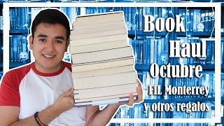 BOOK HAUL - OCTUBRE 2017 ¿Un autor me regaló su libro favorito? | EL SECRETO DE LOS LIBROS