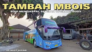 CAKEP GAGAH TAMPILAN BARU | PO WISATA KOMODO | AS BODY REPAIR MALANG