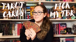 tarot cards help pick my FEBRUARY TBR 📚