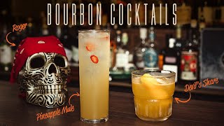 Bourbon Cocktails for your Halloween Party