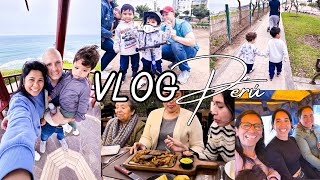 VLOG PERÚ | Mi hijo finalmente conoce a su familia peruana, muchas memorias , recuerdos y familia ❤️