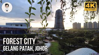 Walking In Forest City | Marina Hotel | Gelang Patah | Johor Bahru Malaysia | Walking Tour 2022 [4K]