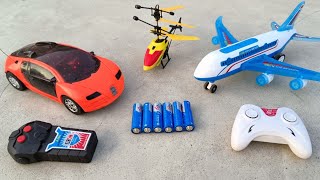 Radio Control Airbus A380 and Remote Control Racing Car Unboxing | aeroplane | helicopter