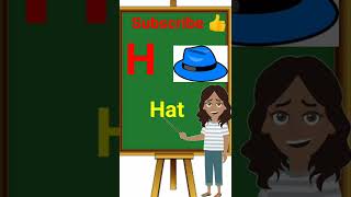 Five words start with letter H with Spelling. #kidsstudy ,#educationalvideosforkids