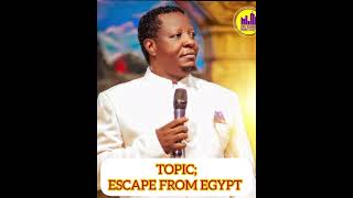 TOPIC; ESCAPE FROM EGYPT