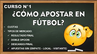 CURSO PARA APOSTAR!! | Tutorial #1 Apuestas Deportivas