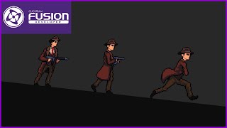 Tutorial #2 Gangster "Idle, Walk and Run" in Clickteam Fusion 2.5