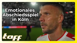 Lukas Podolski macht Schluss! Ein letztes Mal als Spieler auf dem Fußballfeld