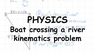 Boat crossing river problem - Chapter 4 Problem 82