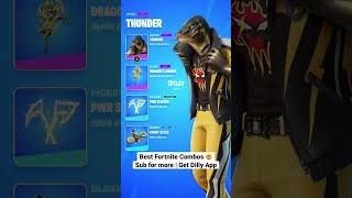 Best Fortnite Skin Combos 🤯 Made w/ Dilly App!